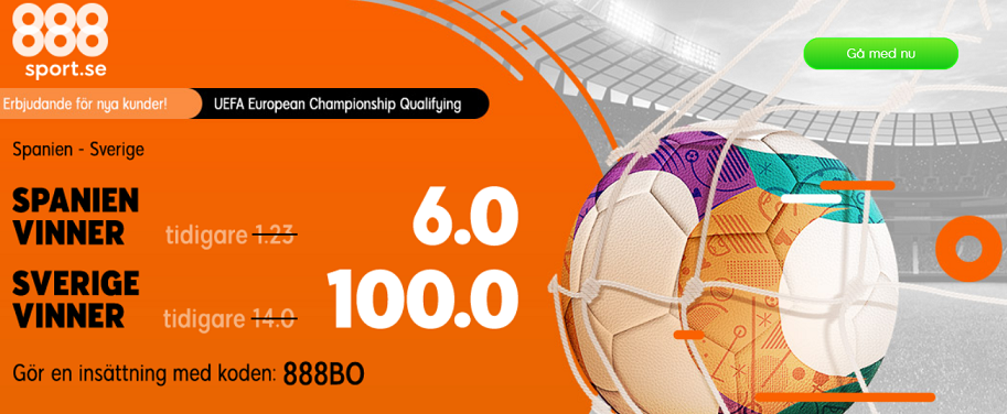 Superodds på Sverige och Spanien!
