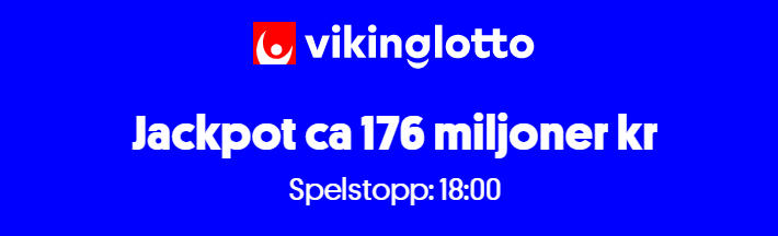 Stora jackpottar på Svenska spel ikväll!