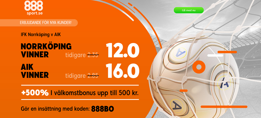 Toppmatch i Allsvenska med boostade odds!