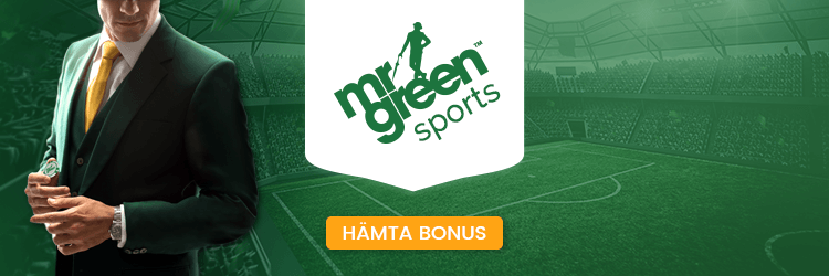 Veckans spelbolag och bonus: Mr Green!
