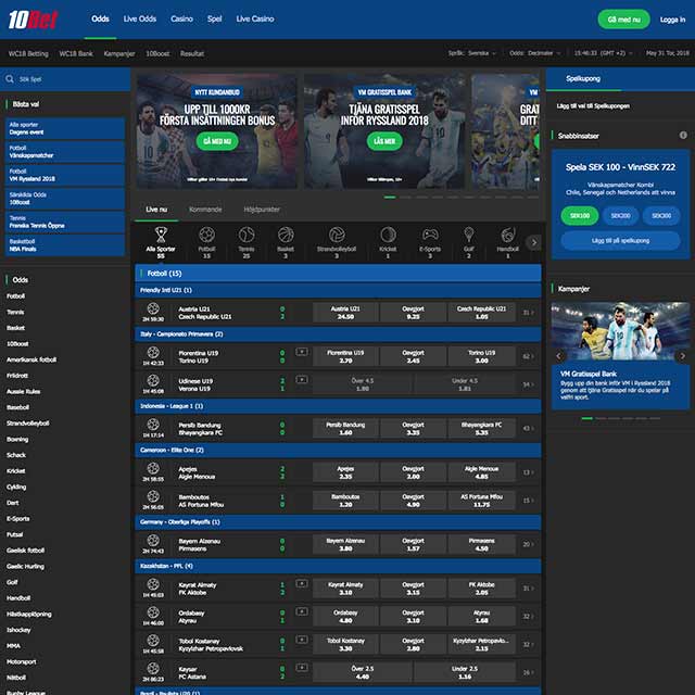 10Bet Sportsbook
