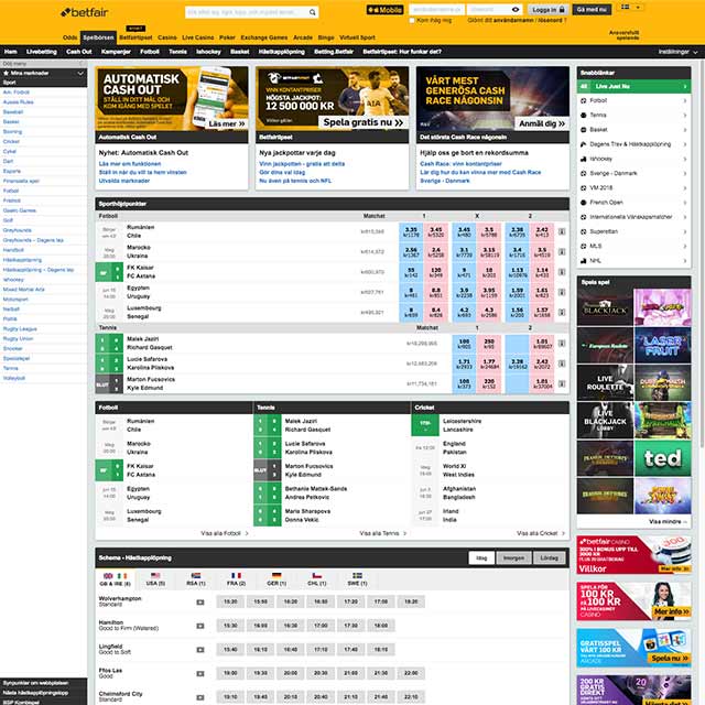 Betfair Sportsbook