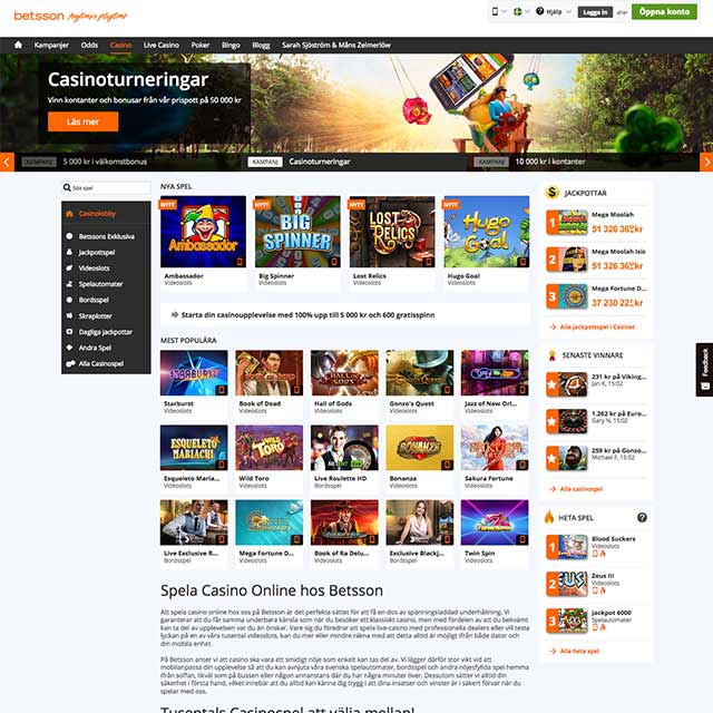 Betsson Casino