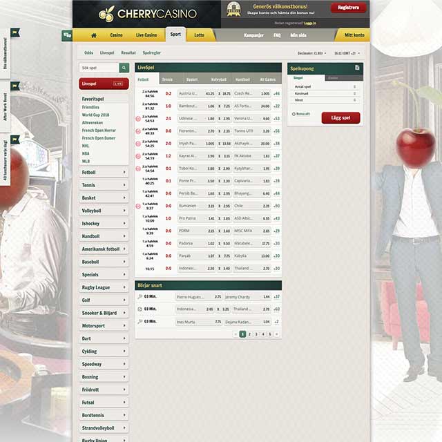 Cherry Casino Odds