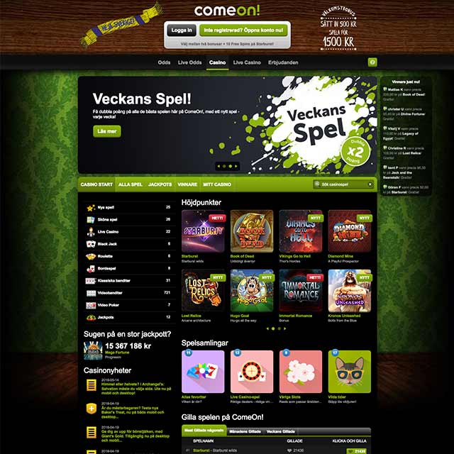 ComeOn Casino